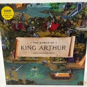 The World of King Arthur Jigsaw Puzzle by Adam Simpson - 1000 Pieces
